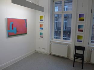 Ausstellungsrundgang in den Ateliers der wfk